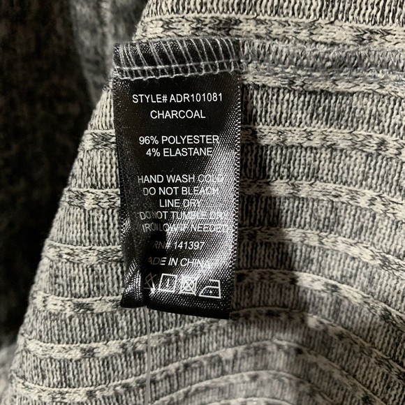 FLORET STUDIOS Sweater Dress Midi Ribbed Cutout Back Long Sleeve S SMALL NWT - Picture 13 of 13